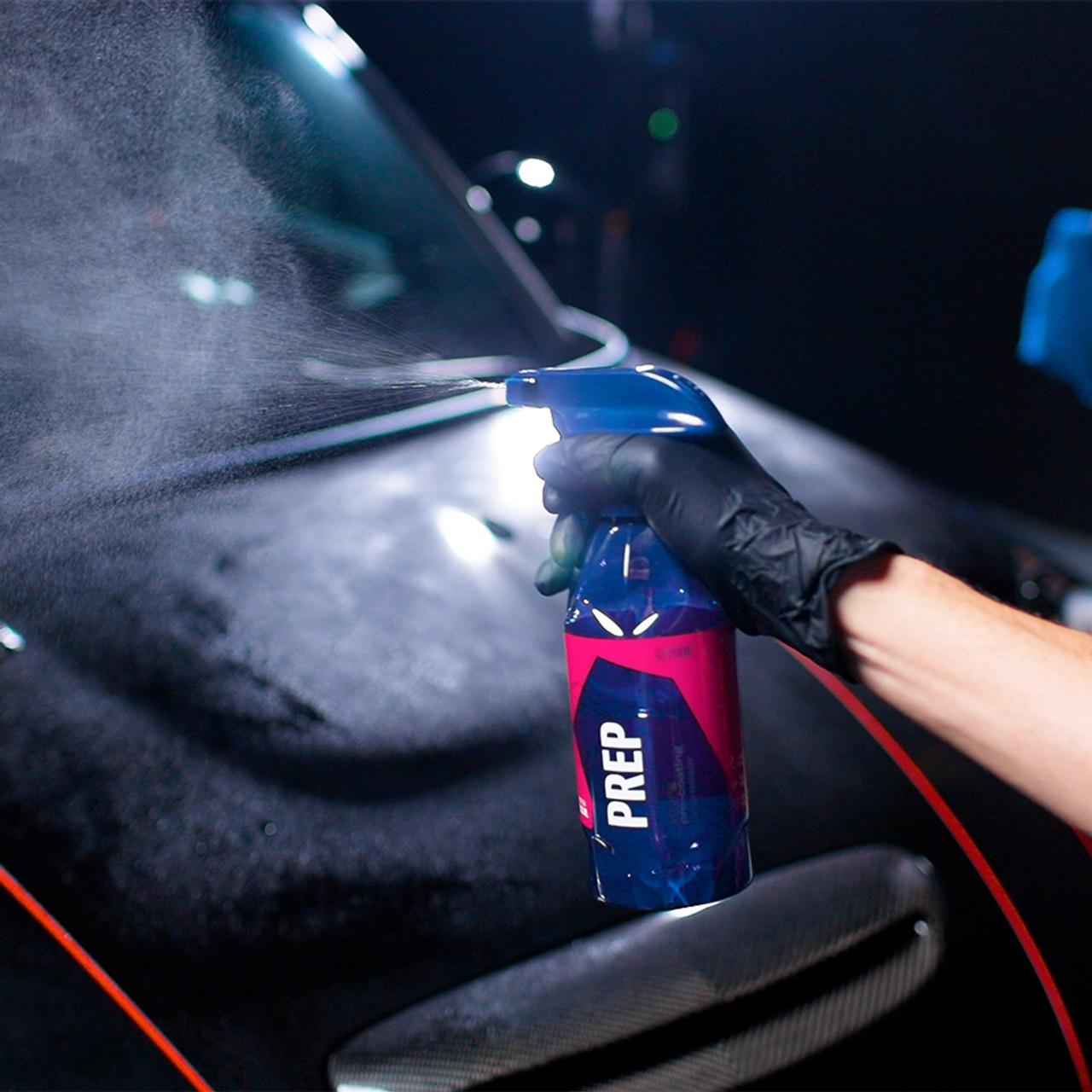 Flacon de d&eacute;graissant Gyeon Q&sup2;M Prep pour pr&eacute;paration de covering et coating